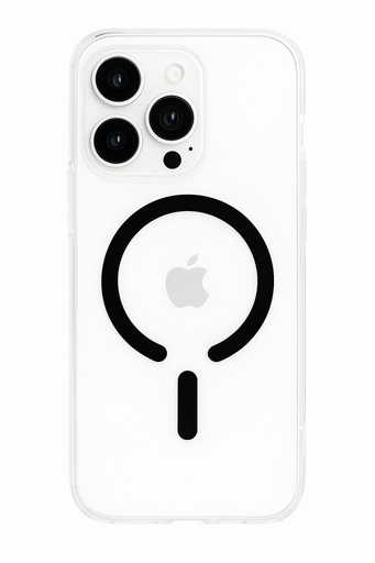 Apple iPhone 17 Air ROAR Mag Color Crystal MagSafe hátlap tok (Fekete)