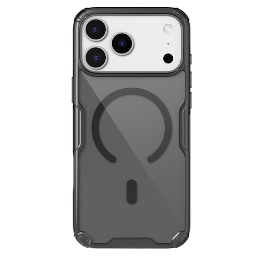 Apple iPhone 17 Pro Max Nillkin Nature Pro MagSafe hátlap tok (Fekete)