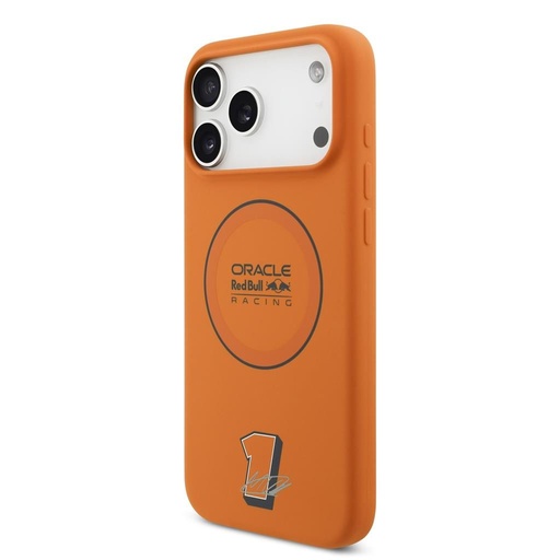 Red Bull Silicone Blue Ring MagSafe tok iPhone 17 Pro Max (Narancs)