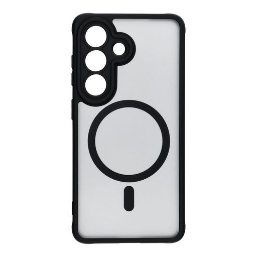 Samsung Galaxy S26 Full matte mag magsafe hátlap tok (Fekete)