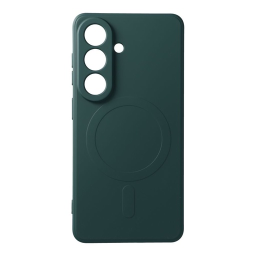 Samsung Galaxy S26 Silicone mag cover magsafe hátlap tok (Zöld)