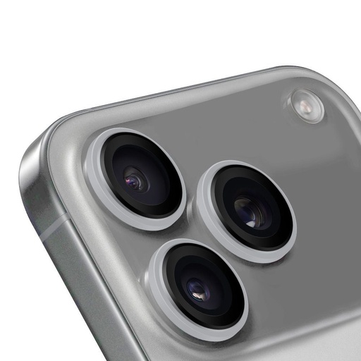 OBAL:ME kamera lencsevédő Apple iPhone 17 Pro / 17 Pro Max (Ezüst)