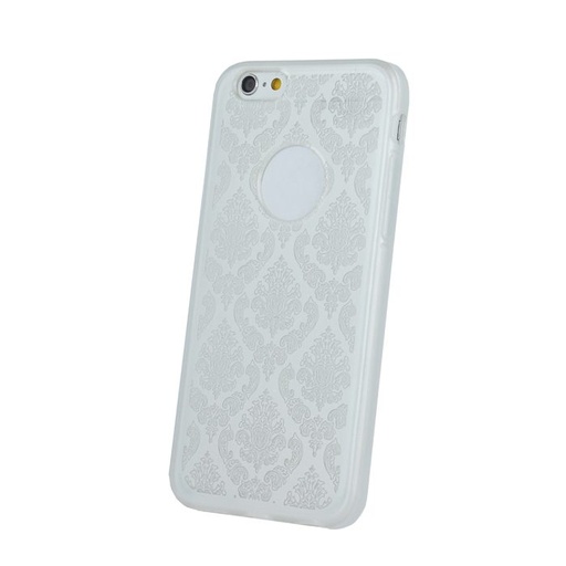 Huawei P10 Lite ornament hátlap tok, fehér