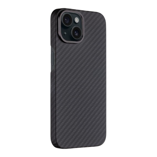 Apple iPhone 15 Tactical MagForce Aramid MagSafe hátlap tok (Fekete)