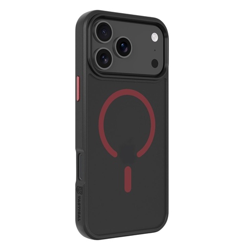 Apple iPhone 17 Pro Max Tactical MagForce Hyperstealth 2.0 hátlap tok (Fekete - Piros)