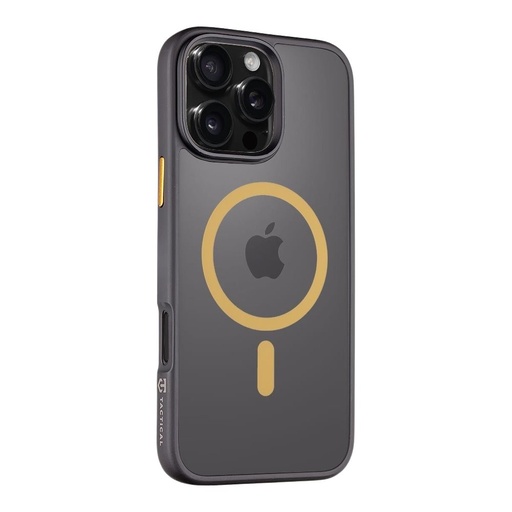 Apple iPhone 16 Pro Max Tactical MagForce Hyperstealth 2.0 hátlap tok (Fekete - Sárga)