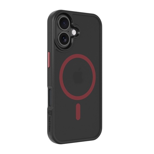 Apple iPhone 17 Tactical MagForce Hyperstealth 2.0 hátlap tok (Fekete - Piros)
