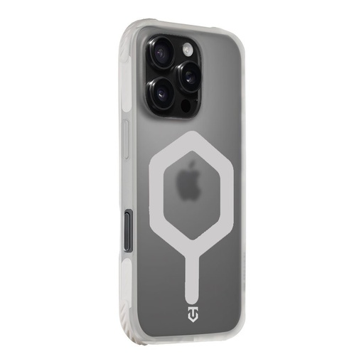 Apple iPhone 16 Pro Tactical MagForce Hexagon tok (Fehér)
