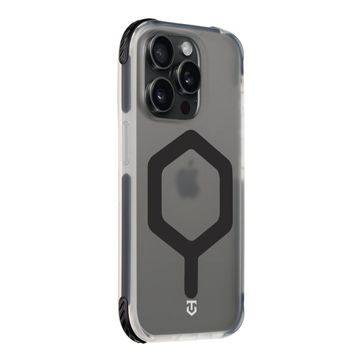 Apple iPhone 15 Pro Tactical MagForce Hexagon tok (Fekete)