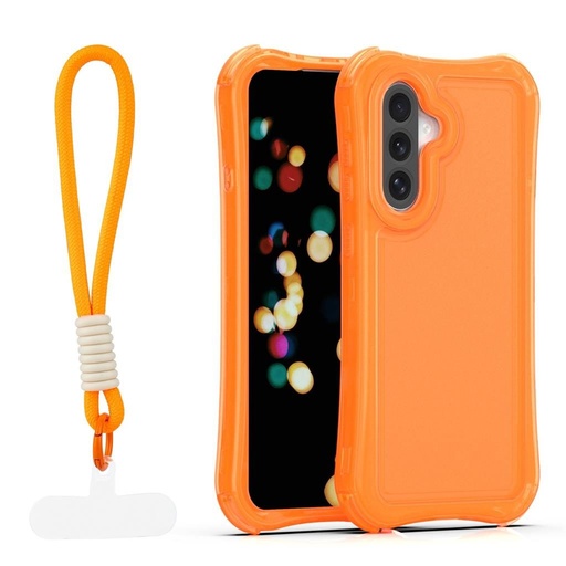Samsung Galaxy A57 5G SafePop hátlap tok (Narancssárga)