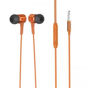 Hoco M54 headset (jack 3,5mm) mikrofonos, narancs