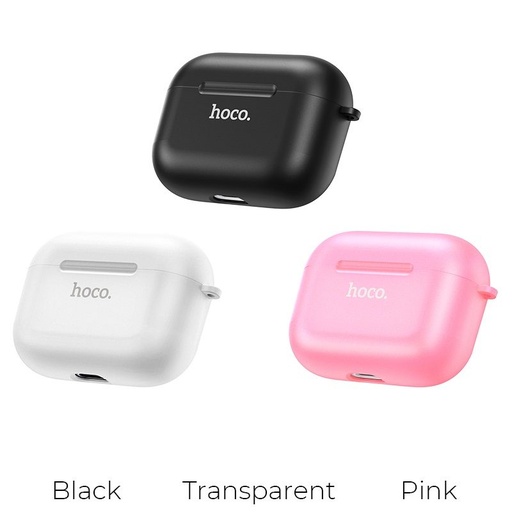 Apple Airpods Pro Hoco WB21 szilikon tok (Pink)