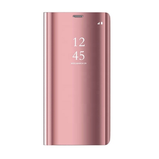 Xiaomi Redmi Note 8 Pro Clear view notesz tok (Pink)