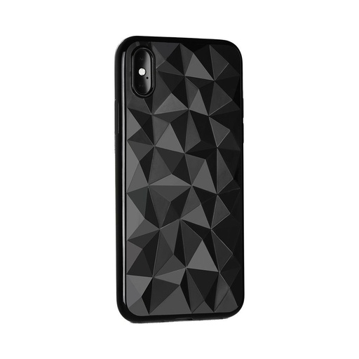 Samsung Galaxy A6 forcell prism hátlap tok, fekete