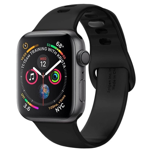 Apple Watch 6 40mm Spigen Air fit szíj, fekete