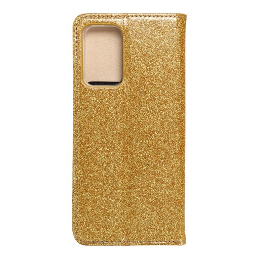 Samsung Galaxy A52 / A52 5G / A52s 5G Forcell Shining notesz tok (Arany)