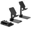 Borofone BH42 asztali telefon- és tablettartó állvány, 4.7"-10", fekete
