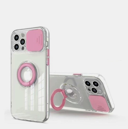 Apple iPhone 7/8/SE 2020/ SE 2022 lens bumper hátlap tok (Pink)