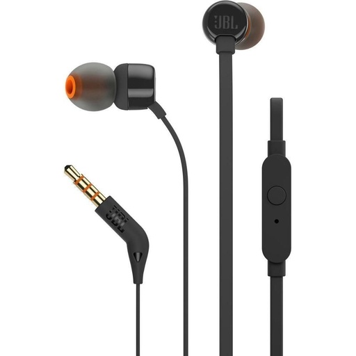 JBL T110 headset (jack 3,5mm) mikrofonos, fekete
