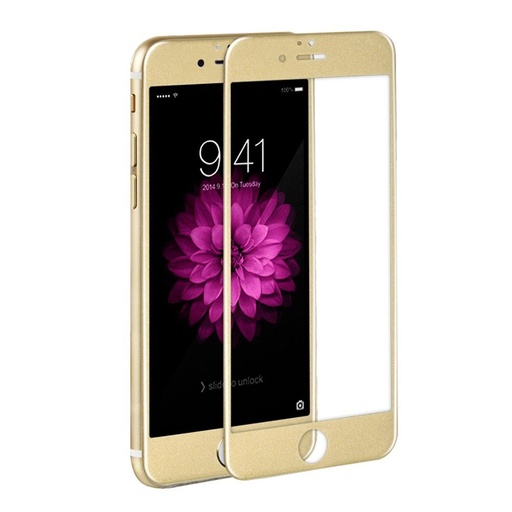 Samsung Galaxy J5 2017 5D üvegfólia teljes kijelzőre, átlátszó (arany keret)