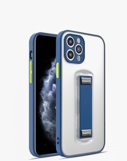 Apple iPhone 12 támaszos hátlap tok (Kék)