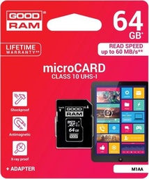 Goodram microSDHC 64GB class10 memóriakártya