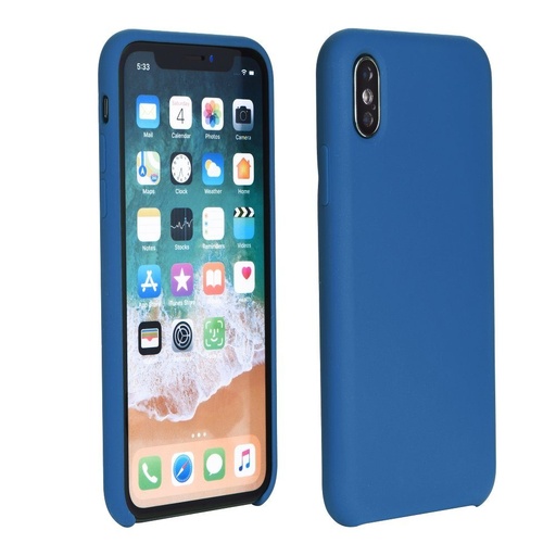 Apple iPhone 7 / iPhone 8 / iPhone SE 2020 / iPhone SE 2022 silicone hátlap tok (Sötétkék)