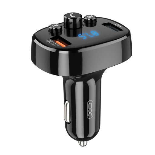 XO BCC03 FM transmitter, dual-port, 18W, fekete