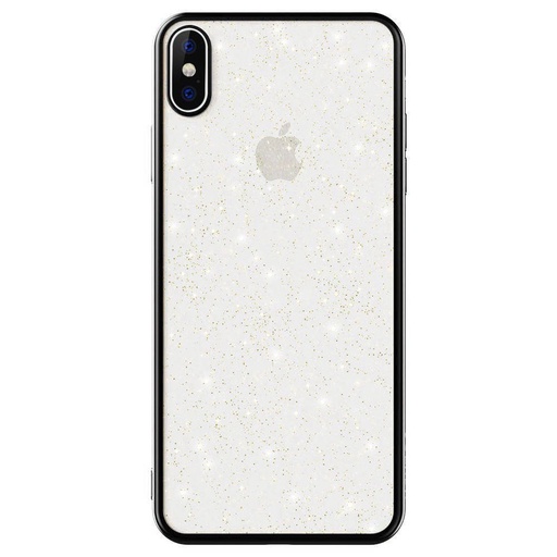 Apple iPhone 7/8/SE 2020/ SE 2022 Sulada glitter hátlap tok (Fekete)