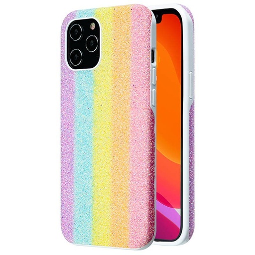 Apple iPhone 12/12 Pro Kingxbar rainbow hátlap tok (multicolor)