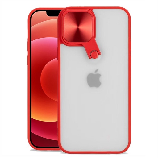 Apple iPhone 7/8/SE 2020/ SE 2022 Tel Protect cyclops hátlap tok (Piros)