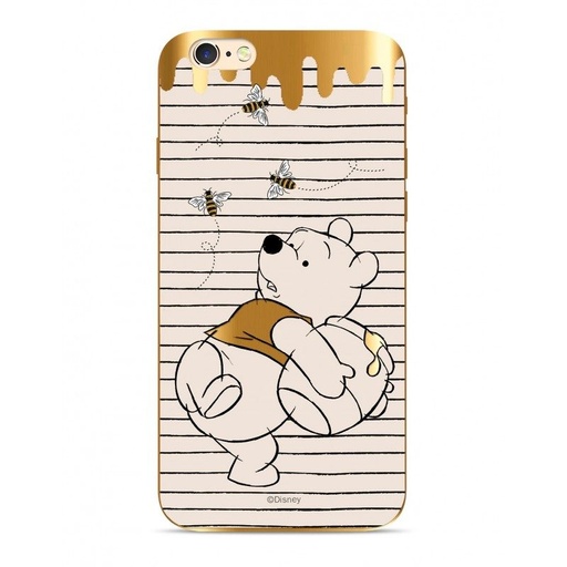 Apple iPhone XS Max Disney silicone Winnie The Pooh 010 hátlap tok (Arany)