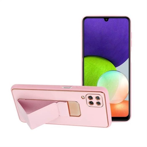 Samsung Galaxy A13 4G Forcell bőr hátlap tok (Rózsaszín)