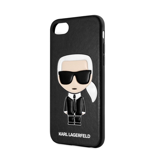 Apple iPhone 8 / SE 2020 Karl Lagerfeld Full Body Iconic tok (Fekete) – KLHCI8IKPUBK