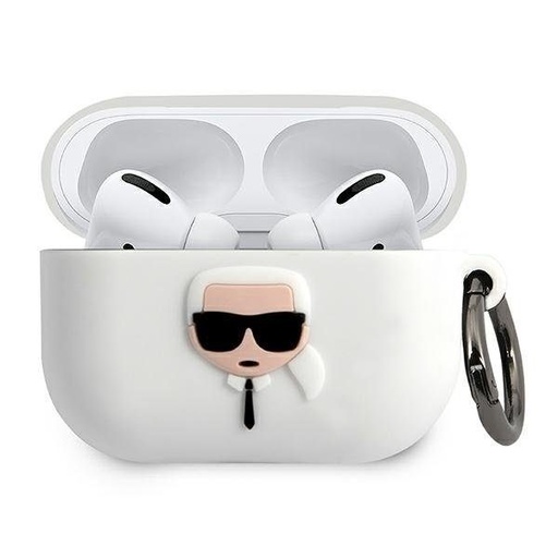 Apple AirPods Pro Karl Lagerfeld Karl Head pro tok (Fehér) – KLACAPSILGLWH