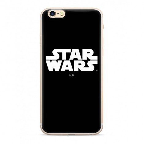 Apple iPhone XS Max Star Wars silicone 001 hátlap tok (Fekete)