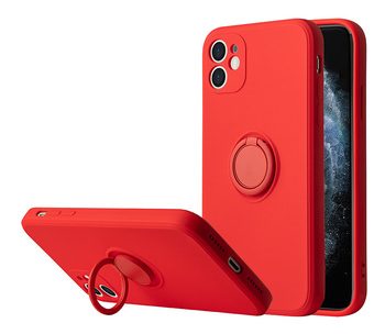 Samsung Galaxy A33 5G Vennus ring hátlap tok (Piros)