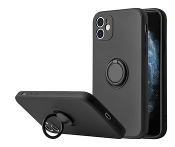 Samsung Galaxy A33 5G Vennus ring hátlap tok (Fekete)