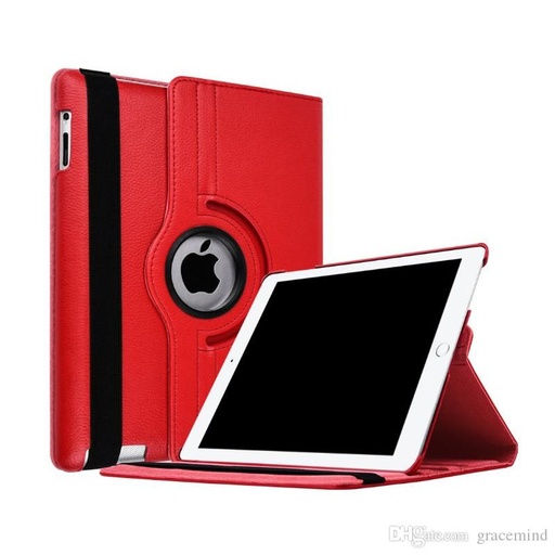 Apple iPad Air 2017/ 2018 forgatható tablet tok (Piros)