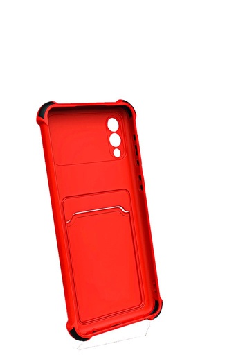 Samsung Galaxy A33 5G colored buttons ütésálló hátlap tok (Piros)