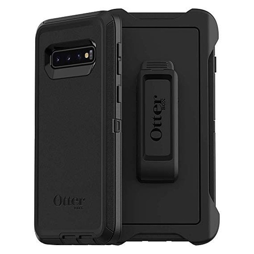 Samsung Galaxy S10 Otterbox defender ütésálló hátlap tok, (Fekete)