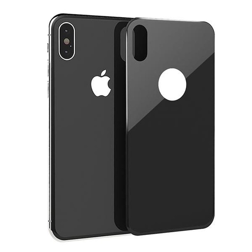 Apple iPhone 6/7/8 5D hajlított hátoldali üvegfólia, fekete