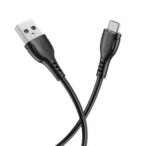 Borofone BX51 microUSB kábel, fehér