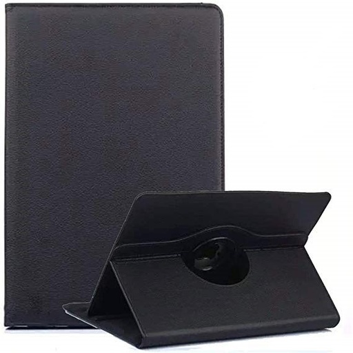 Univerzális méret9"-ig forgatható tablet tok, (Fekete)