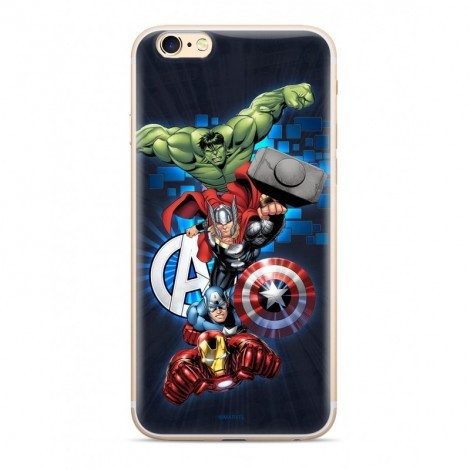 Apple iPhone 13 Marvel Avengers 001 silicone hátlap tok (Kék)