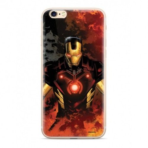 Apple iPhone 13 Iron Man 003 hátlap tok (Piros)