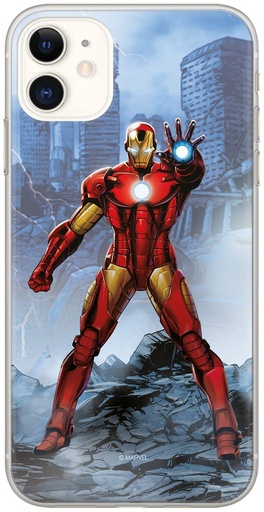 Apple iPhone 13 Iron Man 006 hátlap tok (Kék)