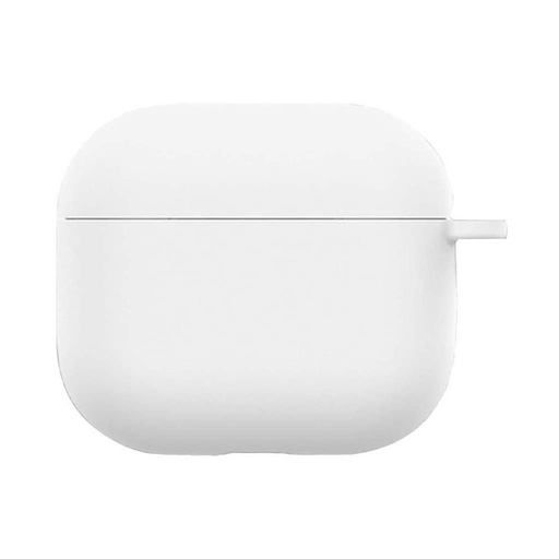 XO K15 fülhallgató tok AirPods 3-hoz akasztóval (Fehér)