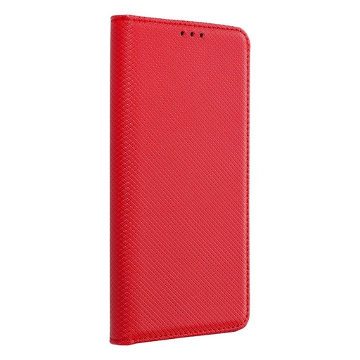 Apple iPhone 13 Pro smart magnet mágneses notesz tok (Piros)