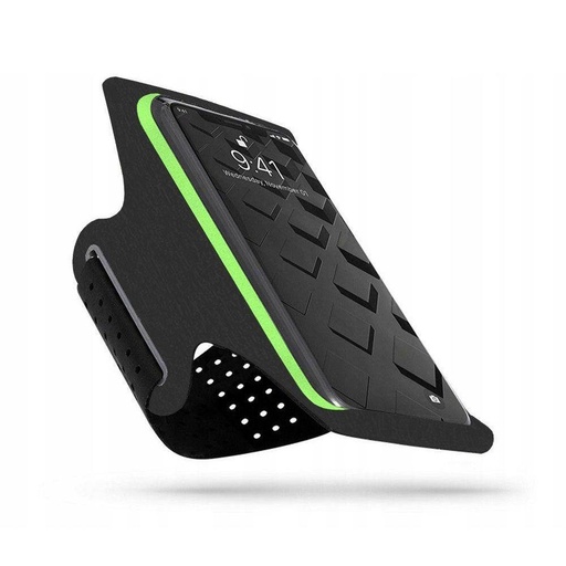 TECH PROTECT G10 armband tok karra rögzíthető telefontok sportoláshoz (fekete-lime)